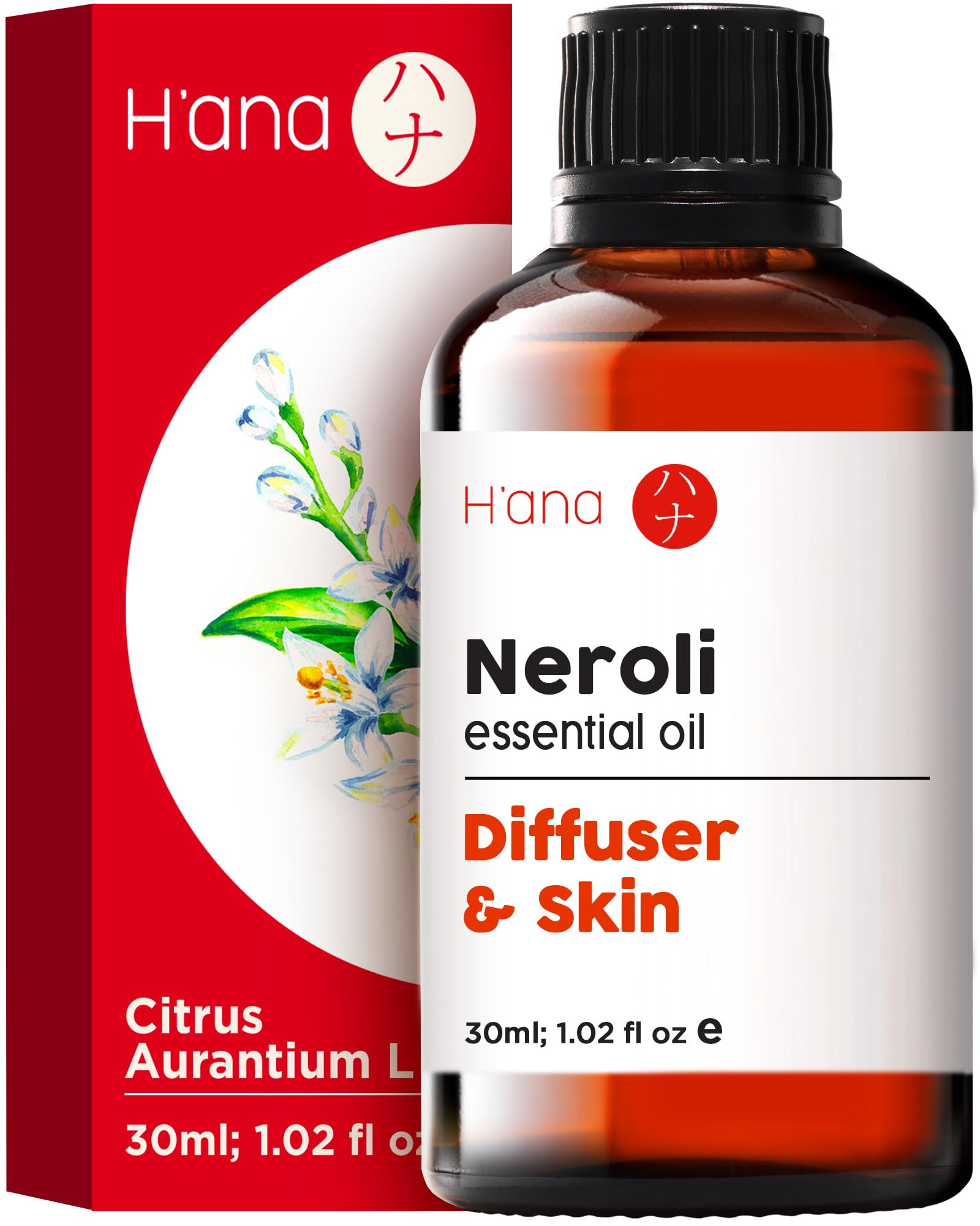 Amazon.com: H'ana Neroli Essential Oil - 1.02 Fl Oz - for Hair